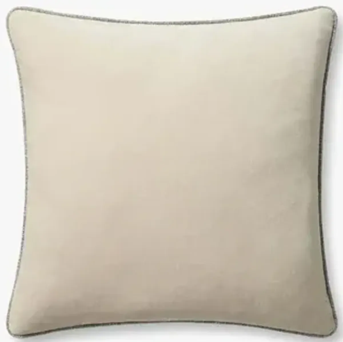 Liza PCJ0020 Ivory 22''x22'' Down Pillow by Chris Loves Julia x Loloi