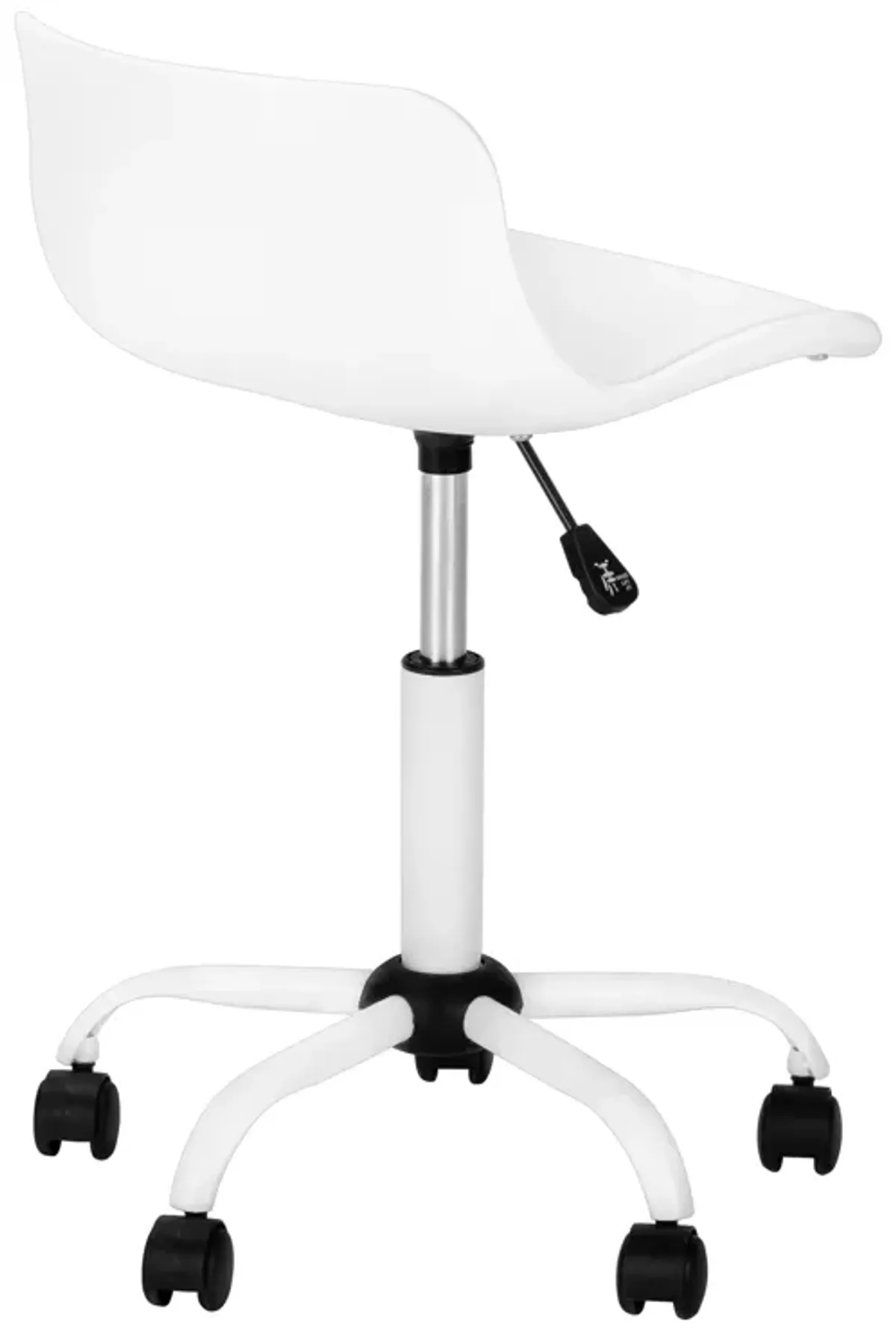 Monarch Specialties I 7463 Office Chair, Adjustable Height, Swivel, Ergonomic, Computer Desk, Work, Juvenile, Metal, Pu Leather Look, White, Contemporary, Modern