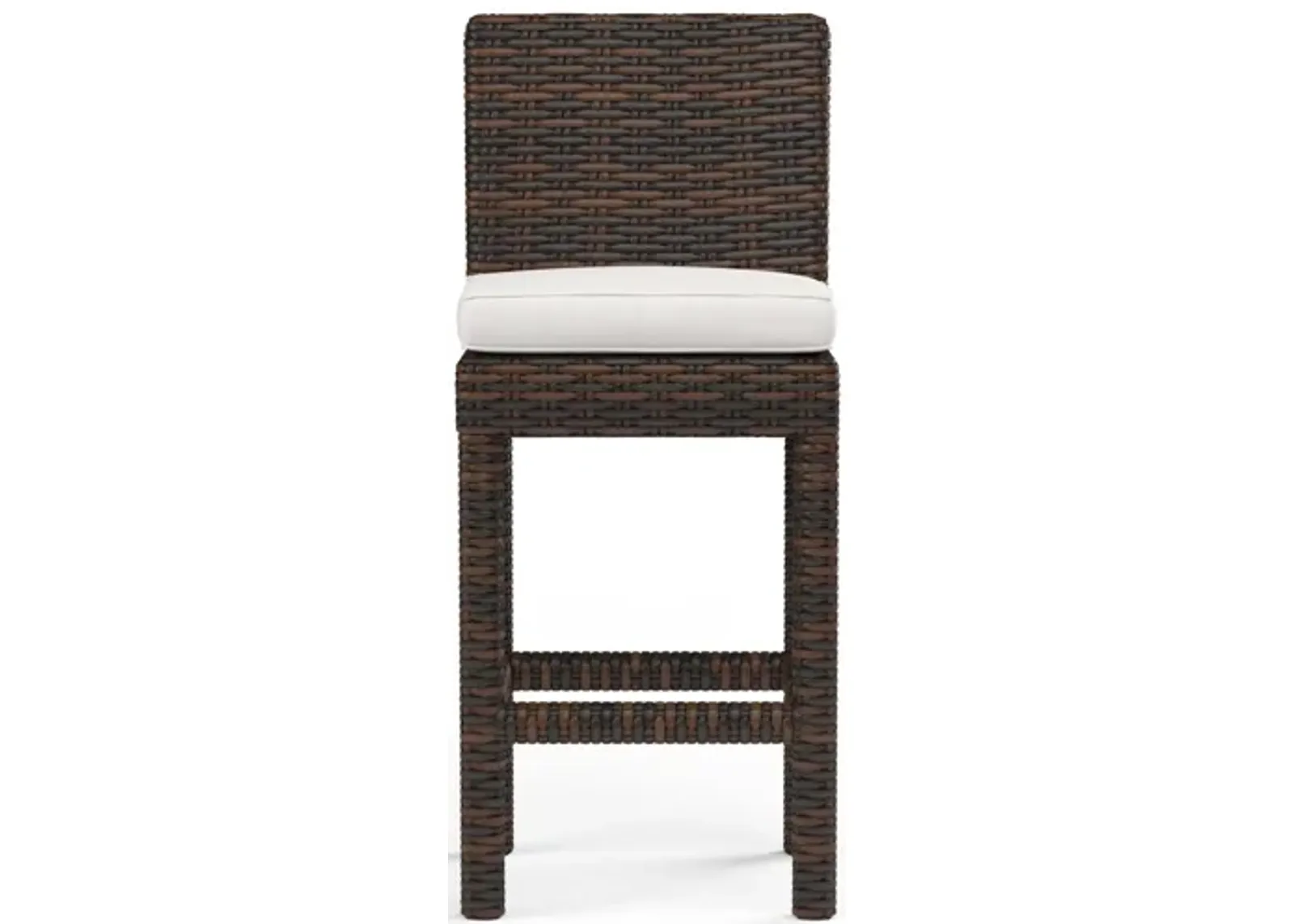 Montecito Barstool in Canvas Flax w/ Self Welt