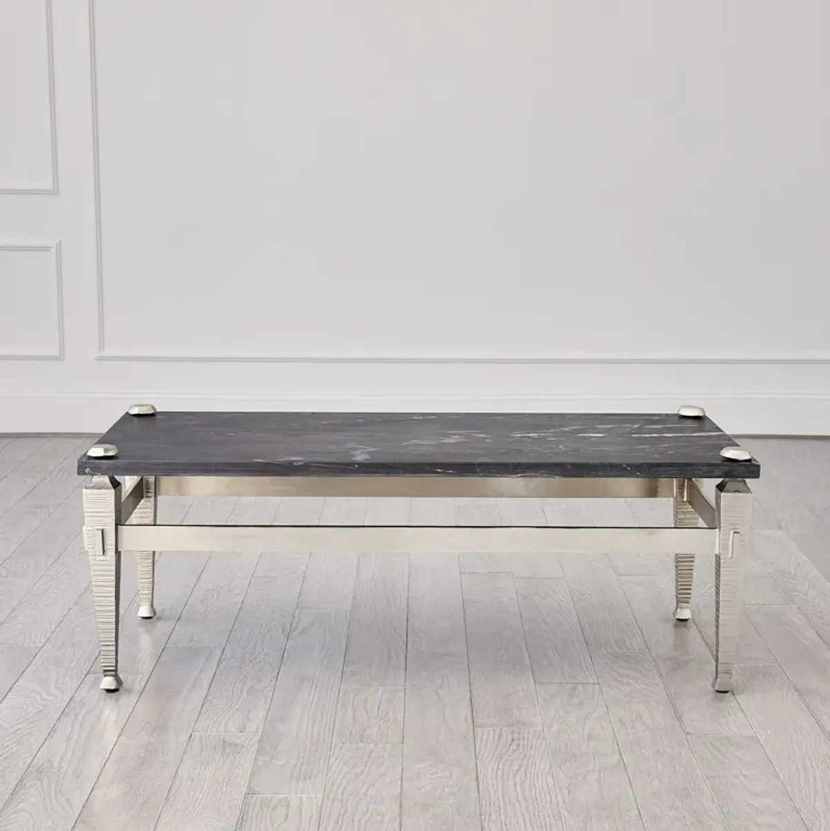 Roman Coffee Table- Silver