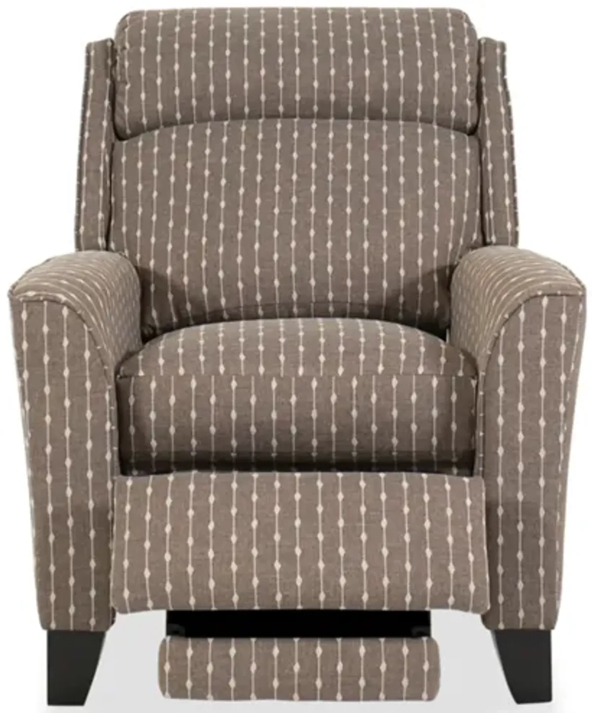 Rheeves Taupe High Leg Reclining Chair