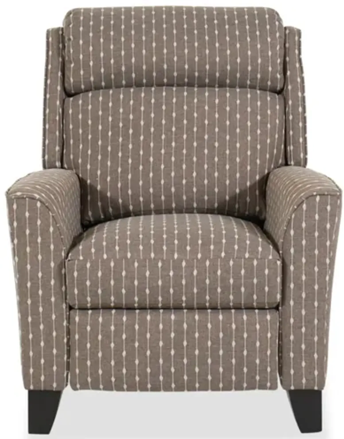 Rheeves Taupe High Leg Reclining Chair