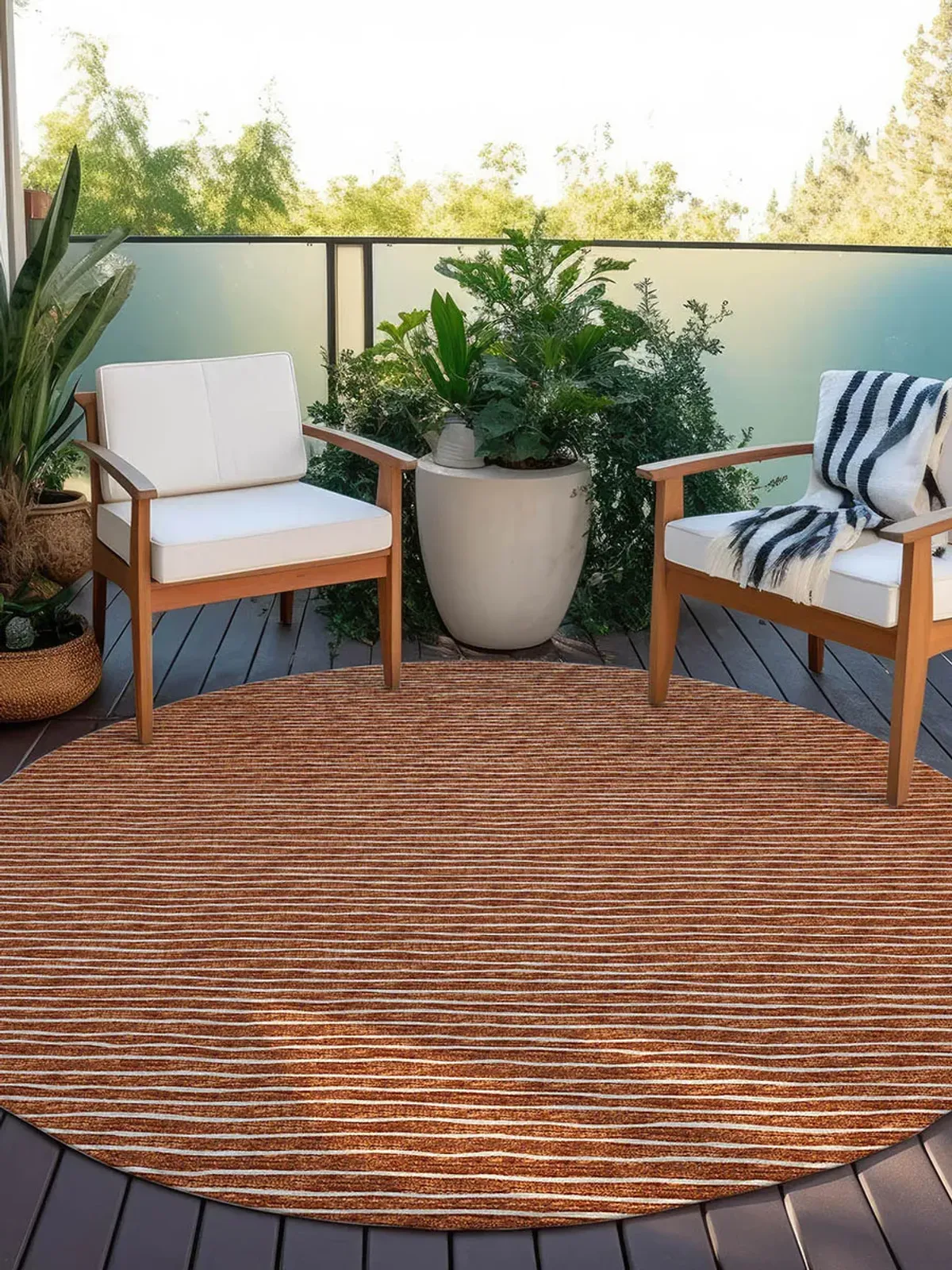 Laidley LA1 Paprika 4' Rug