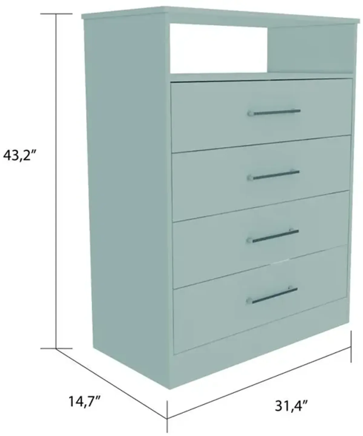 Kairo Dresser White