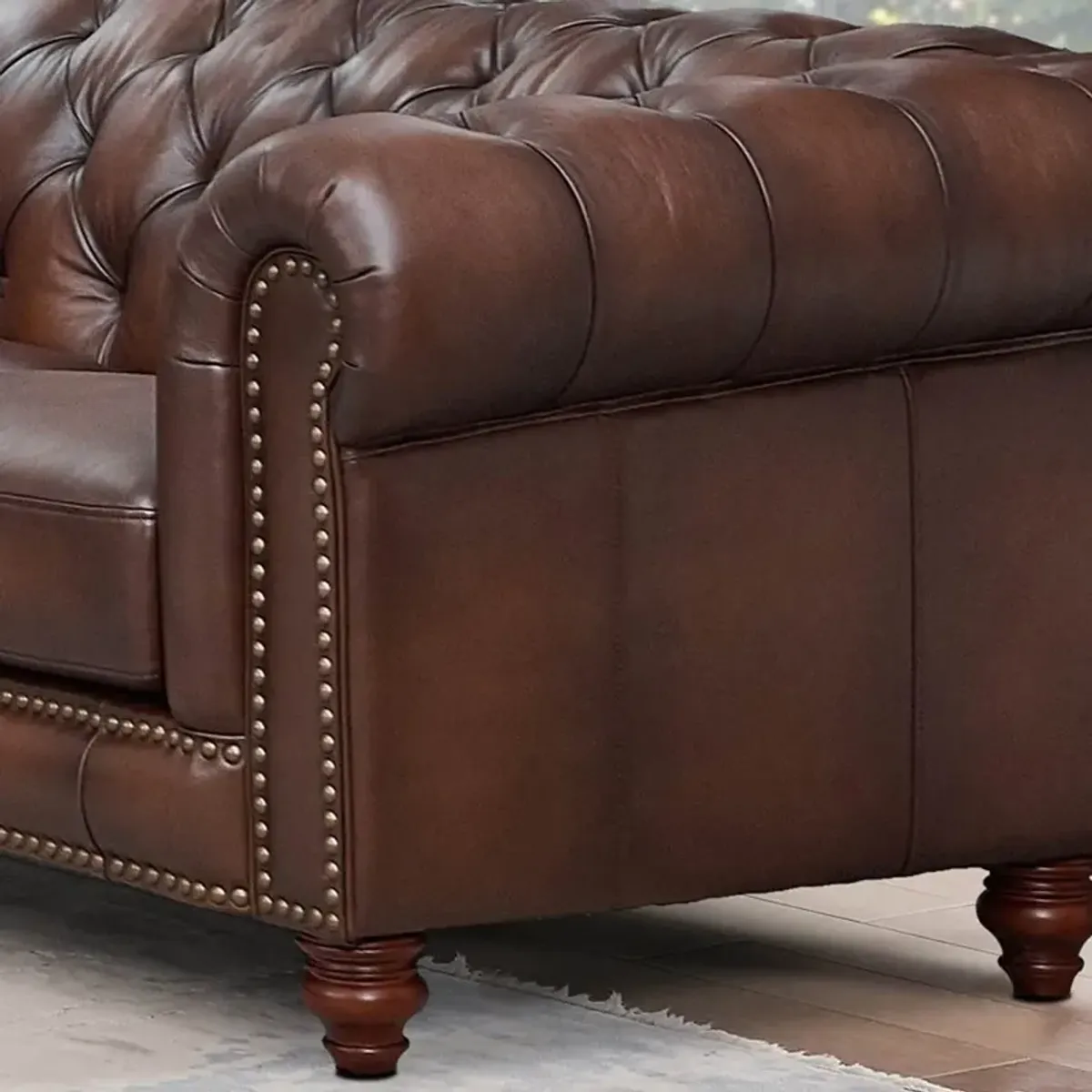 Alton Bay Top Grain Leather Chair