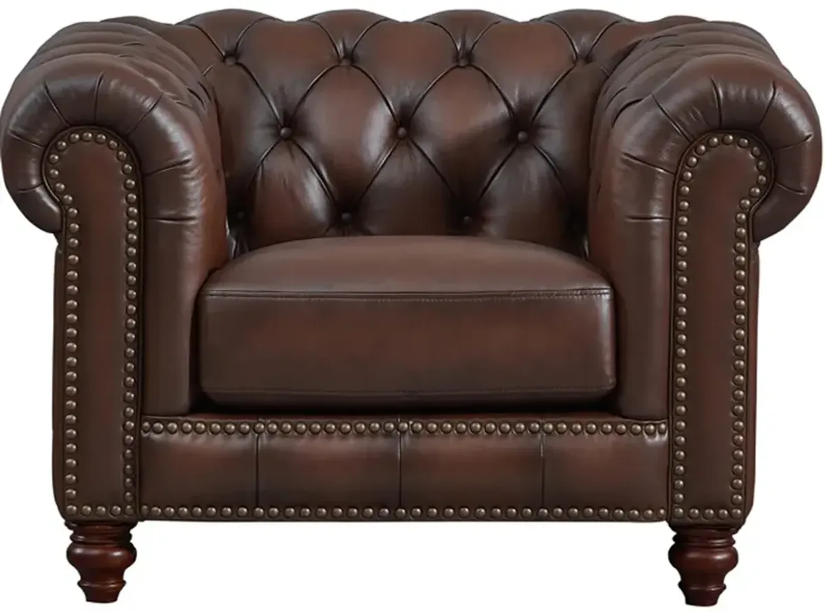 Alton Bay Top Grain Leather Chair