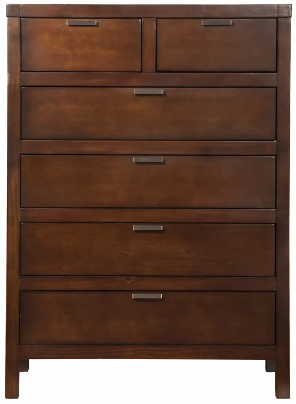 Carmel 6 Drawer Chest, Cappuccino