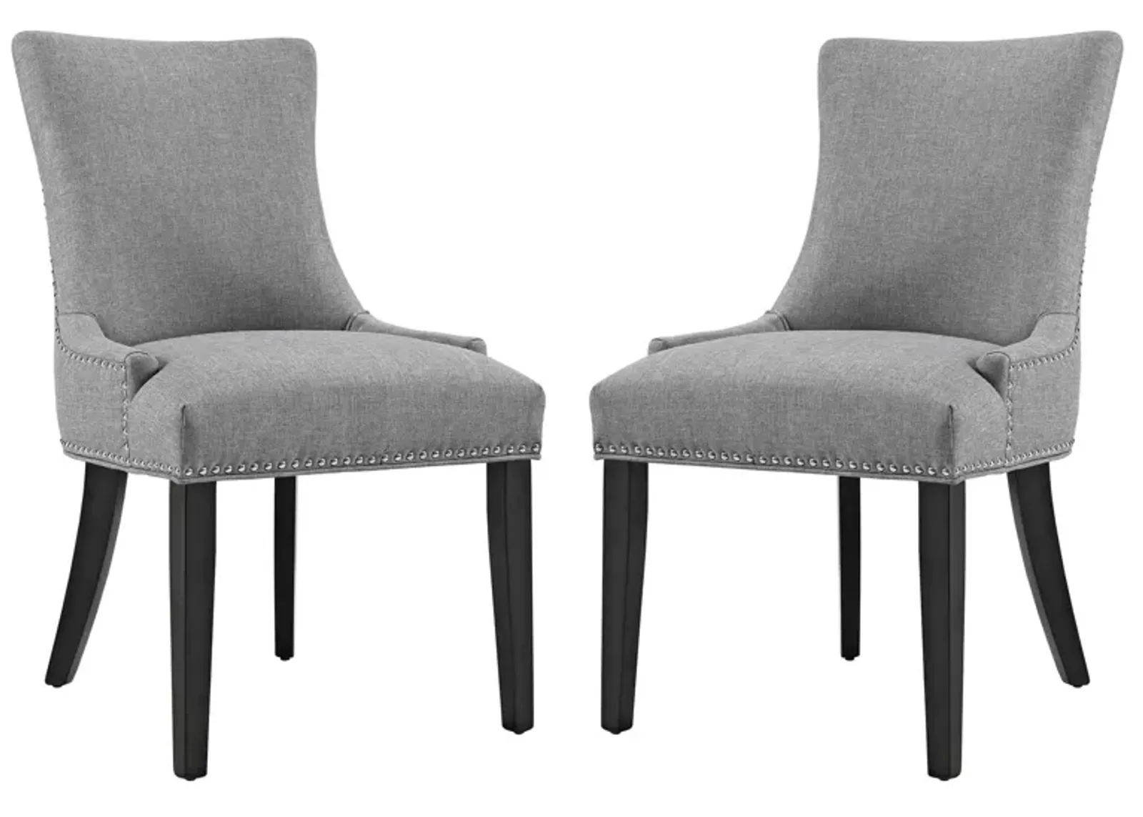 Marquis Dining Side Chair Fabric Set of 2