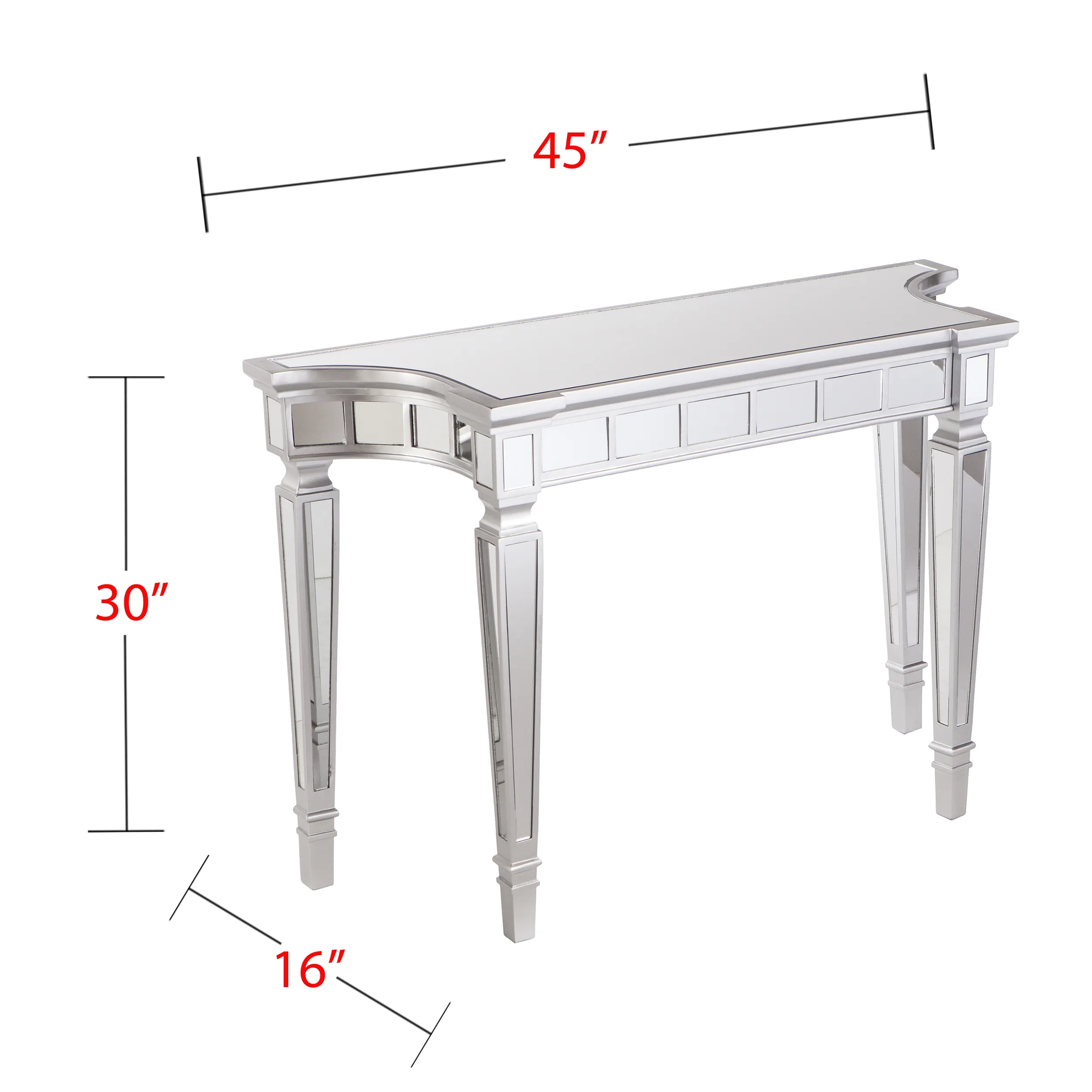 Fareham Mirrored Console