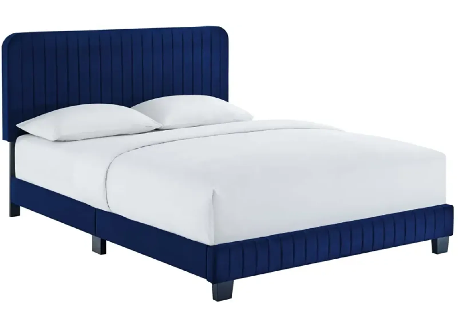 Modway - Celine Channel Tufted Performance Velvet Queen Platform Bed