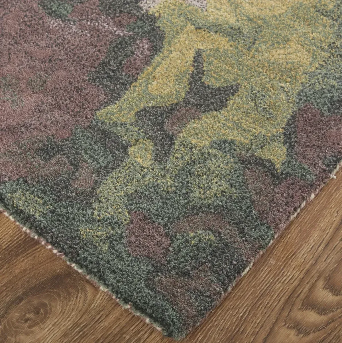 Amira 8633F Gold/Purple/Green 9' x 12' Rug