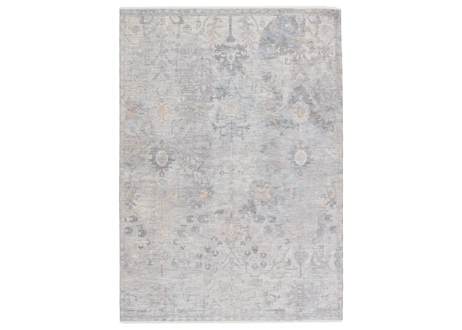 Ballad Seraph Gray 3' x 10' Runner Rug