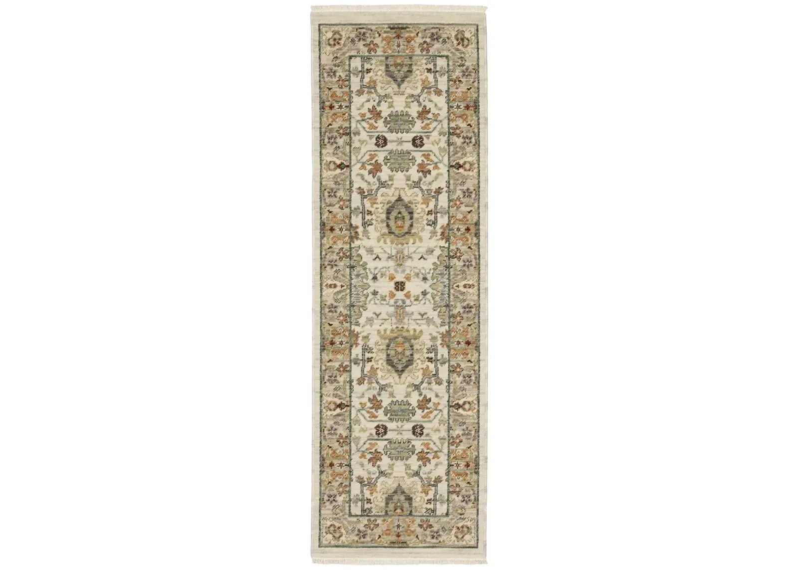 Lucca 2' x 6' Ivory Rug