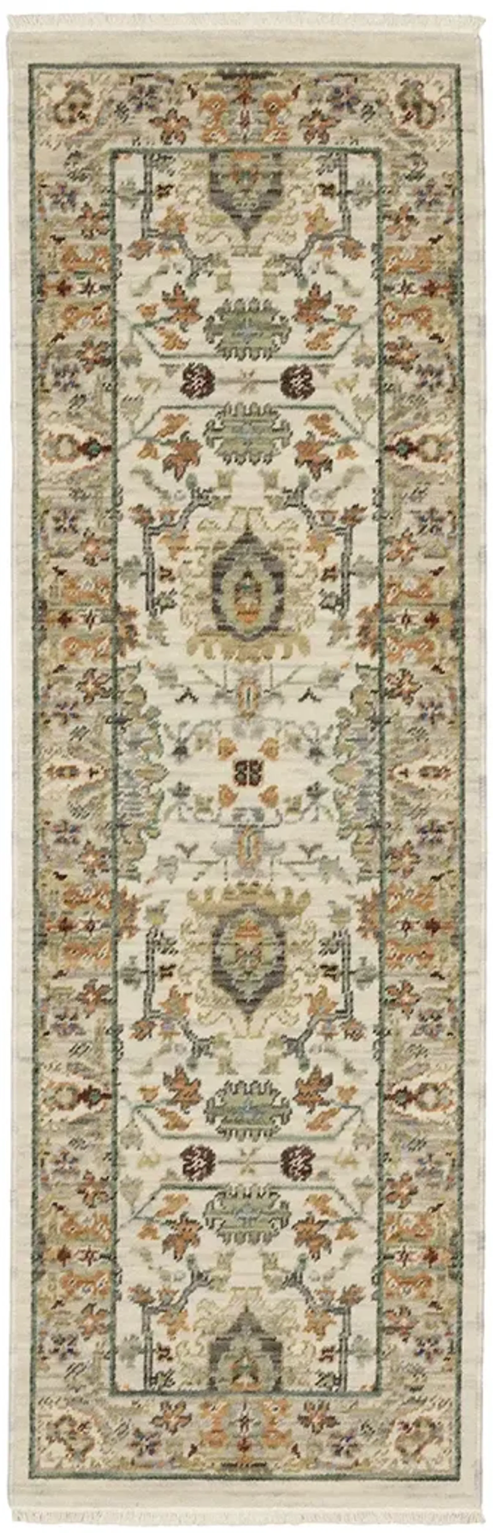 Lucca 2' x 6' Ivory Rug