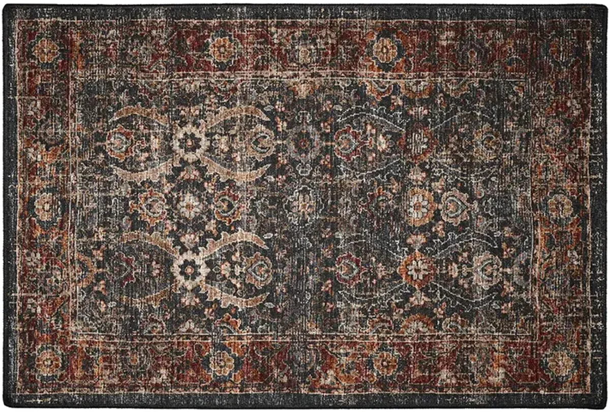 Jericho JC1 Charcoal 2' x 3' Rug