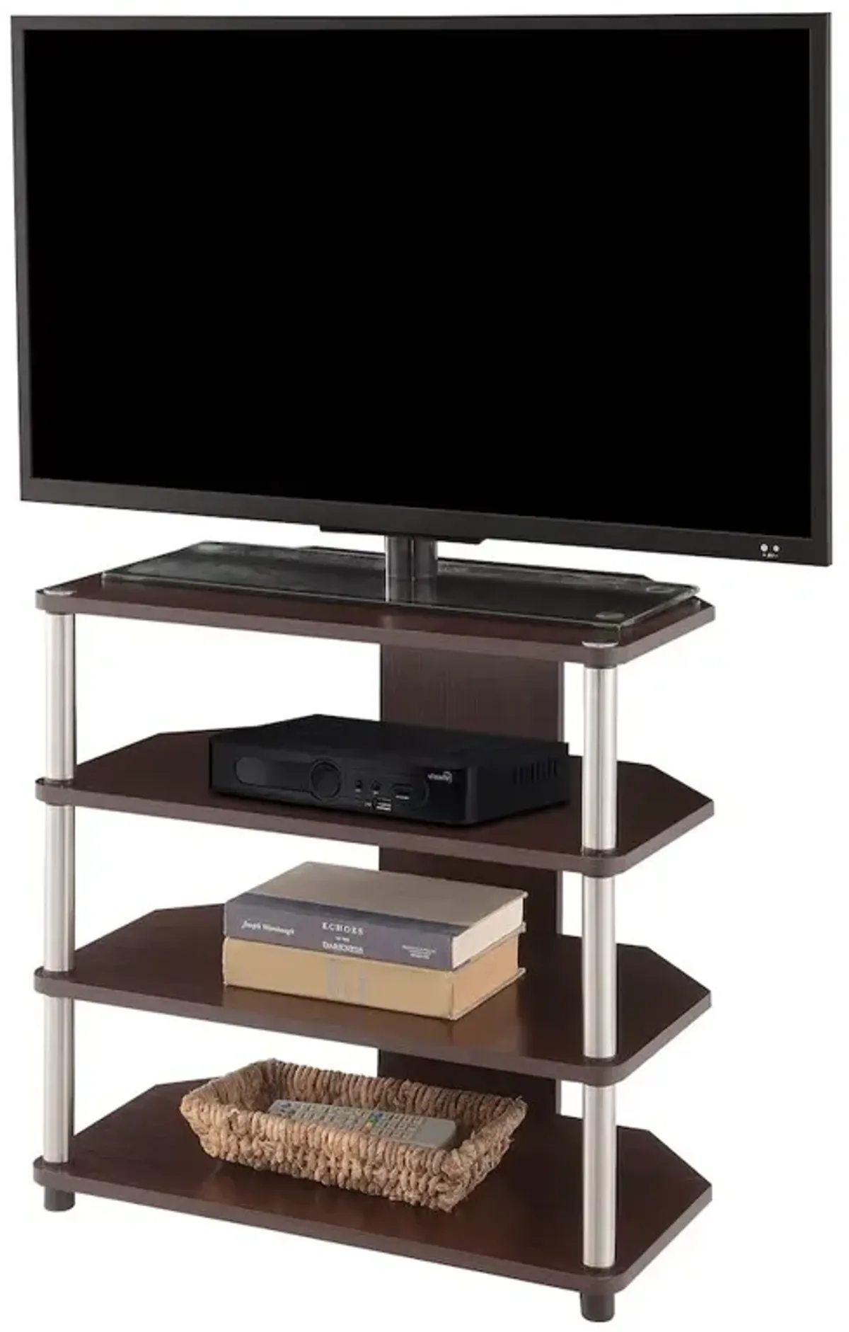 Convenience Concepts Designs2Go Corner TV Stand for TVs up to 29 Inches