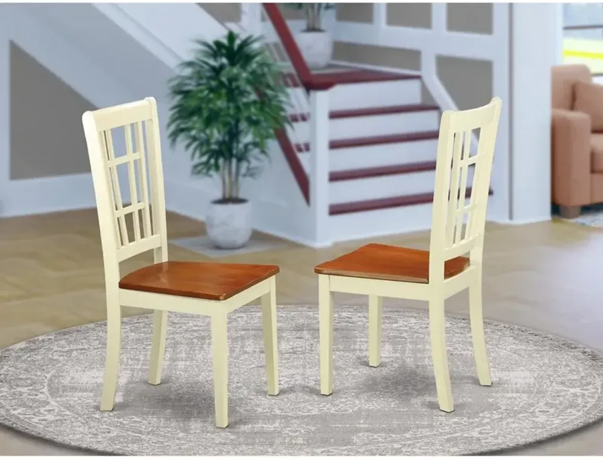 Dining Room Set Buttermilk & Cherry