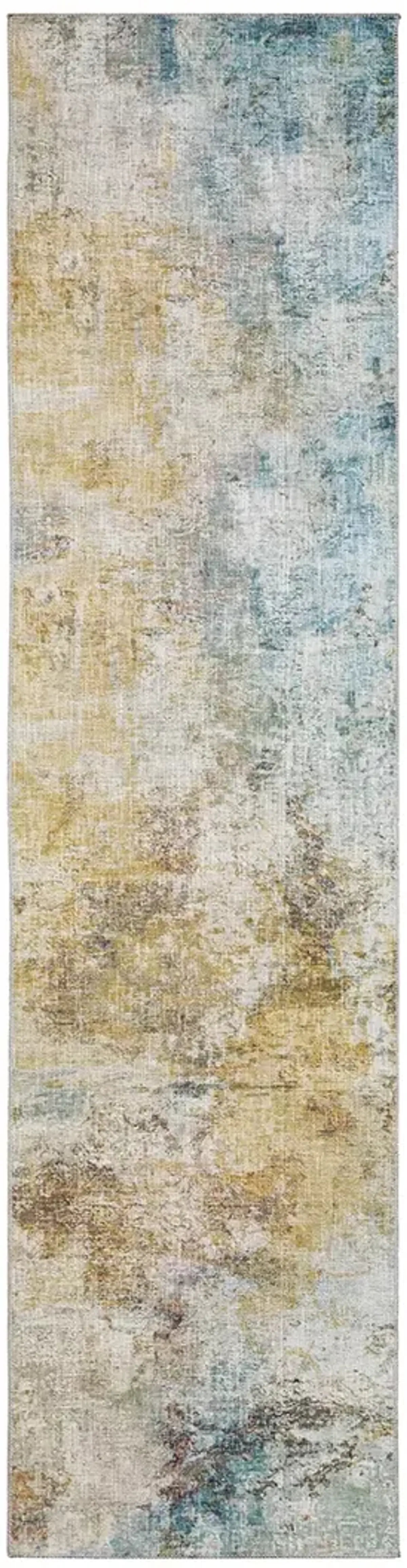 Myers Park 2' x 8' Yellow Rug