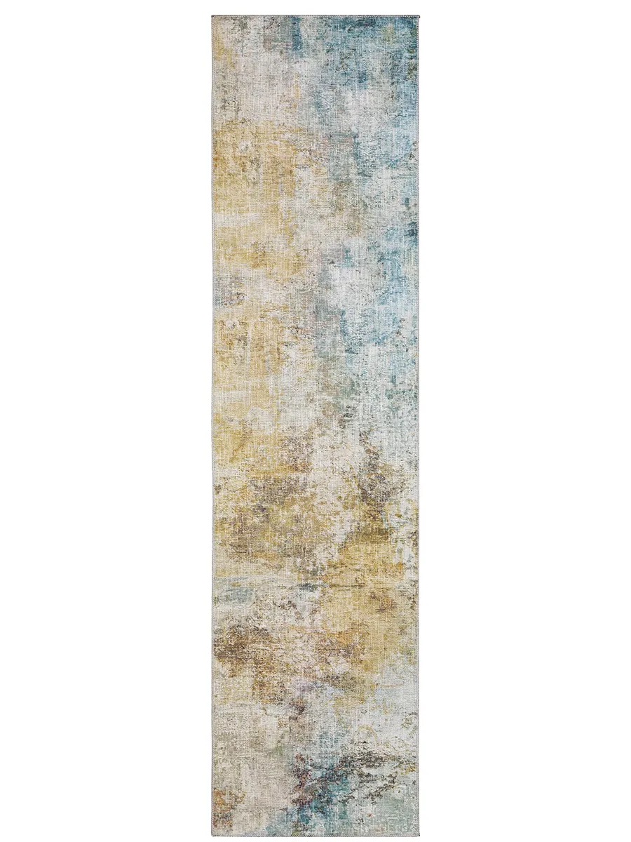 Myers Park 2' x 8' Yellow Rug