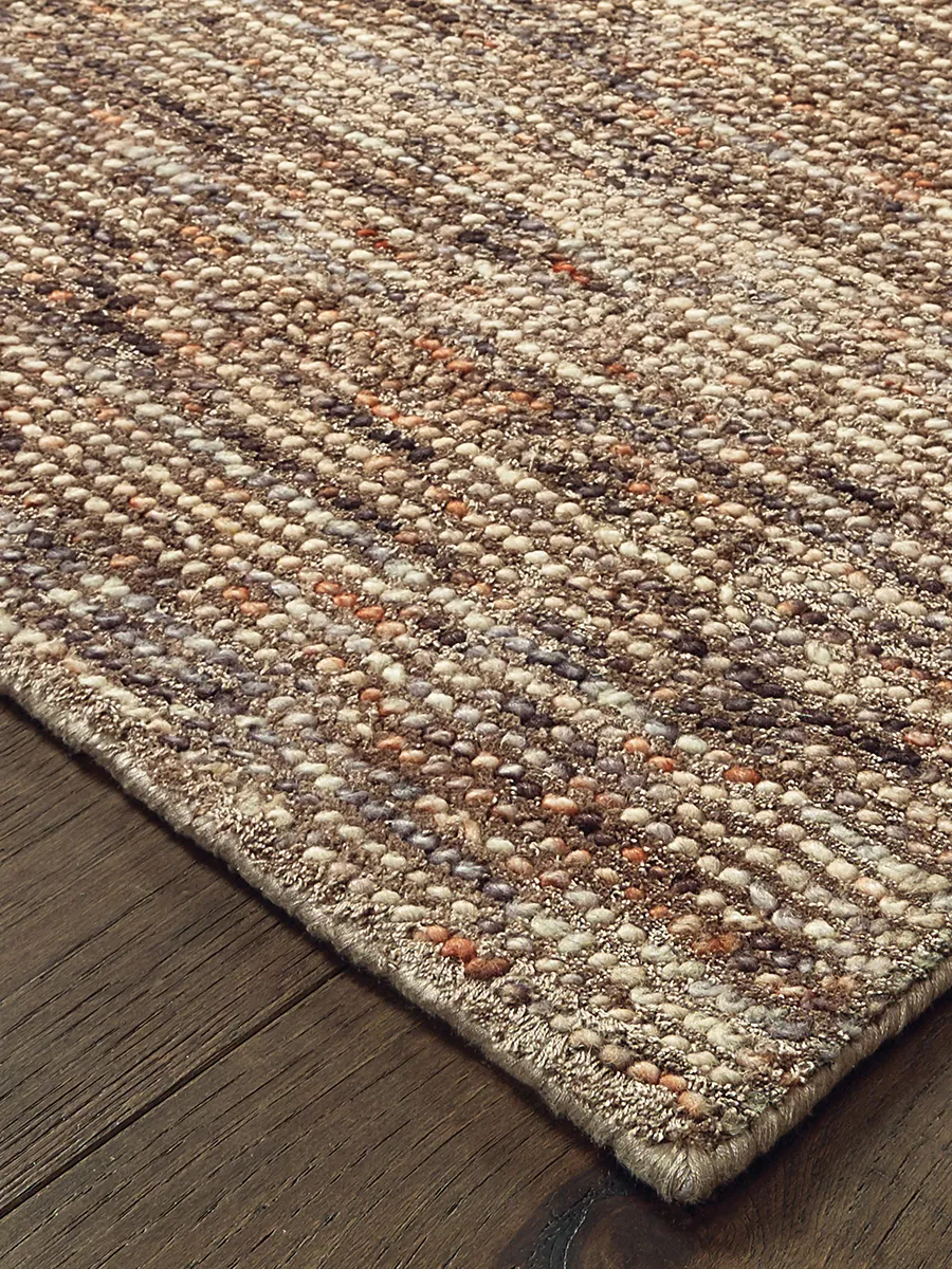 Lucent 5' x 8' Taupe Rug