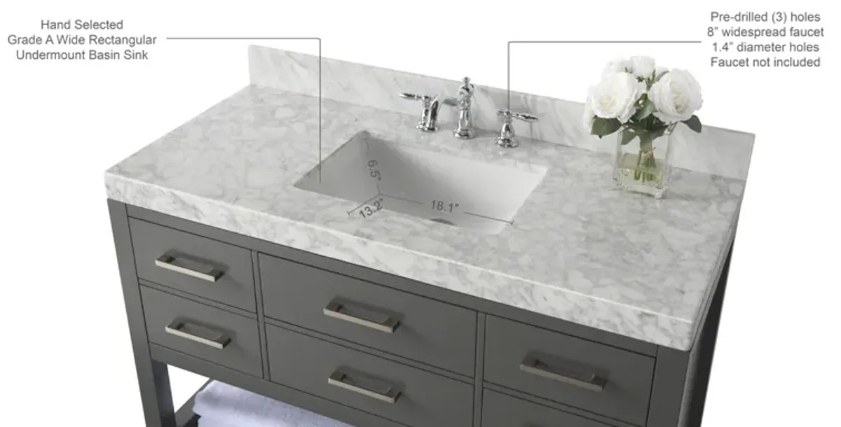 Elizabeth 48 in. Bath Vanity Set