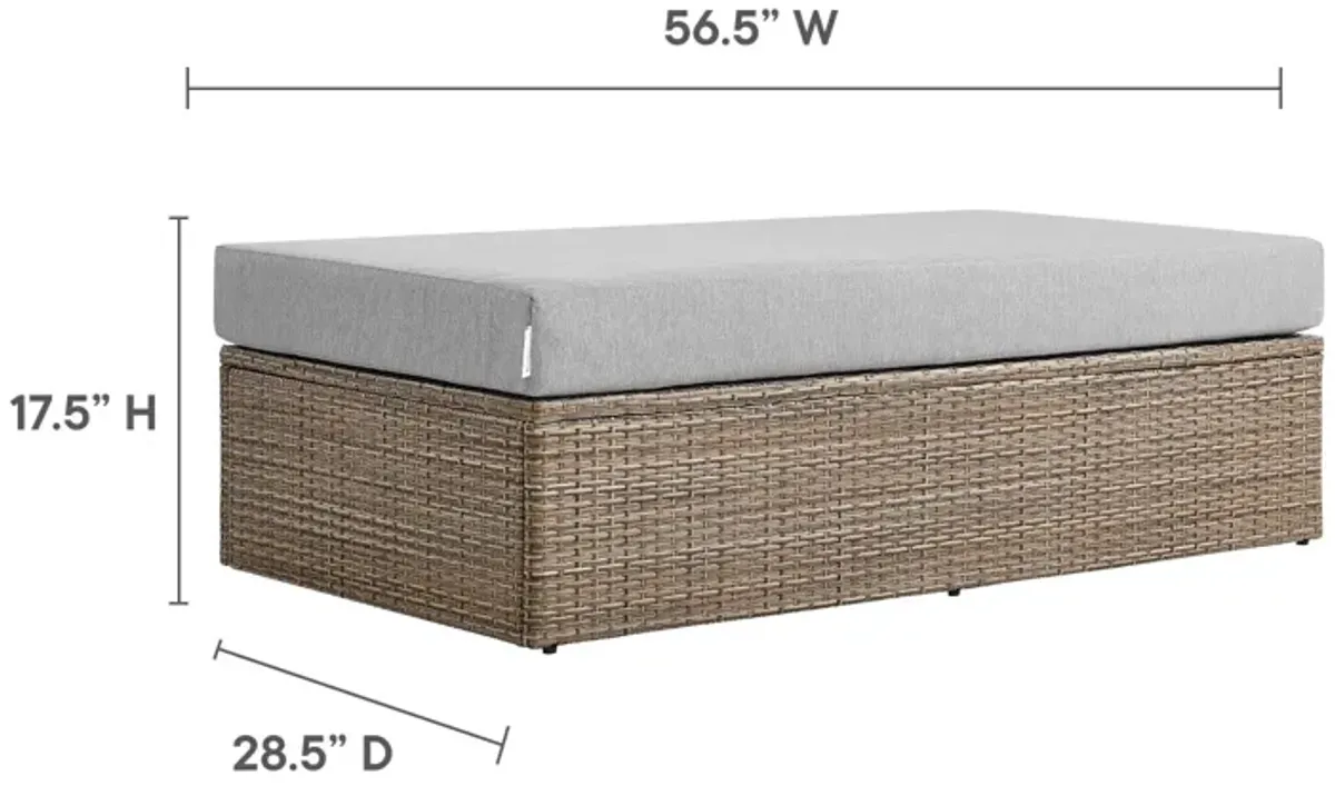 Convene Outdoor Patio Outdoor Patio Rectangle Ottoman