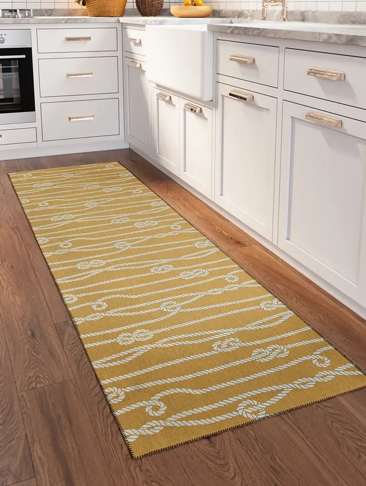 Harbor HA7 Gold 2'3" x 7'6" Rug