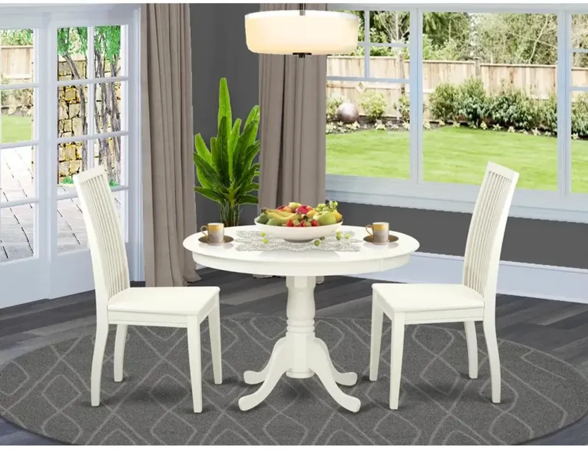 Dining Room Set Linen White