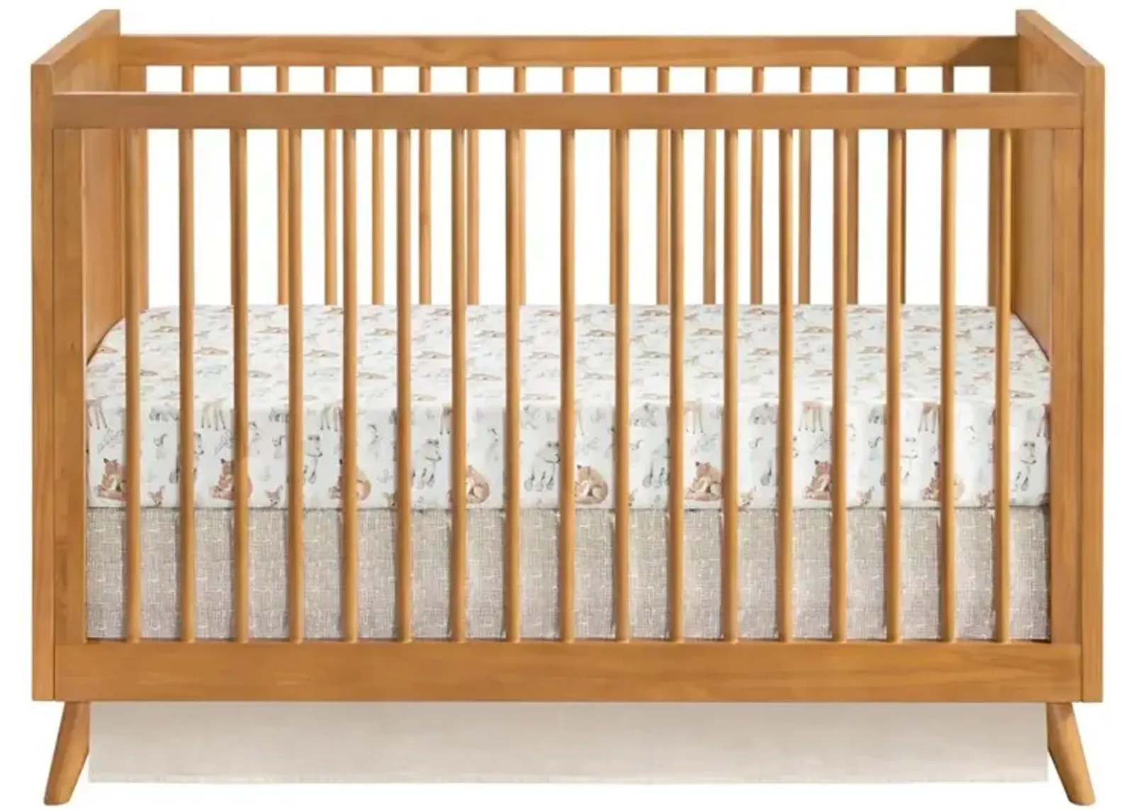 Oxford Baby Dawson 3 In 1 Convertible Crib Honey Brown