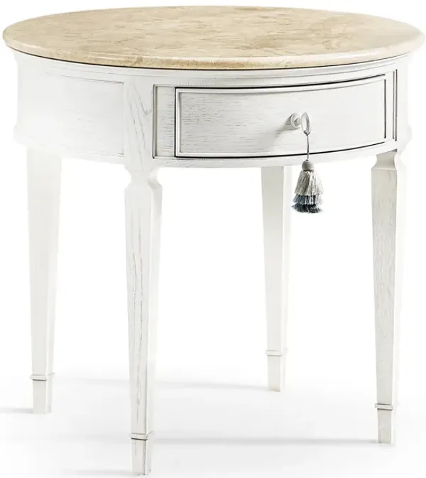 Anvil Round End Table