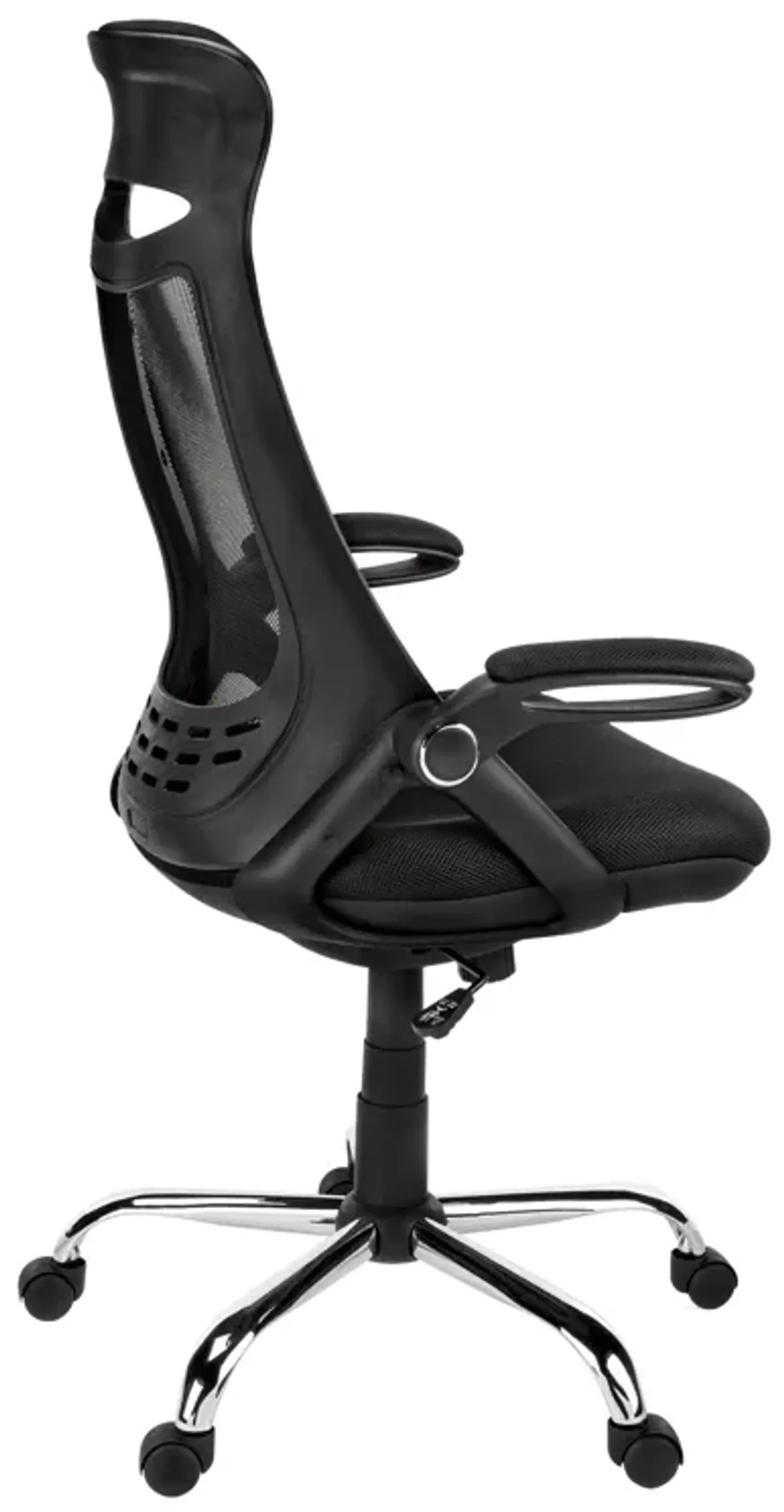 Monarch Specialties I 7268 Office Chair, Adjustable Height, Swivel, Ergonomic, Armrests, Computer Desk, Work, Metal, Mesh, Black, Chrome, Contemporary, Modern