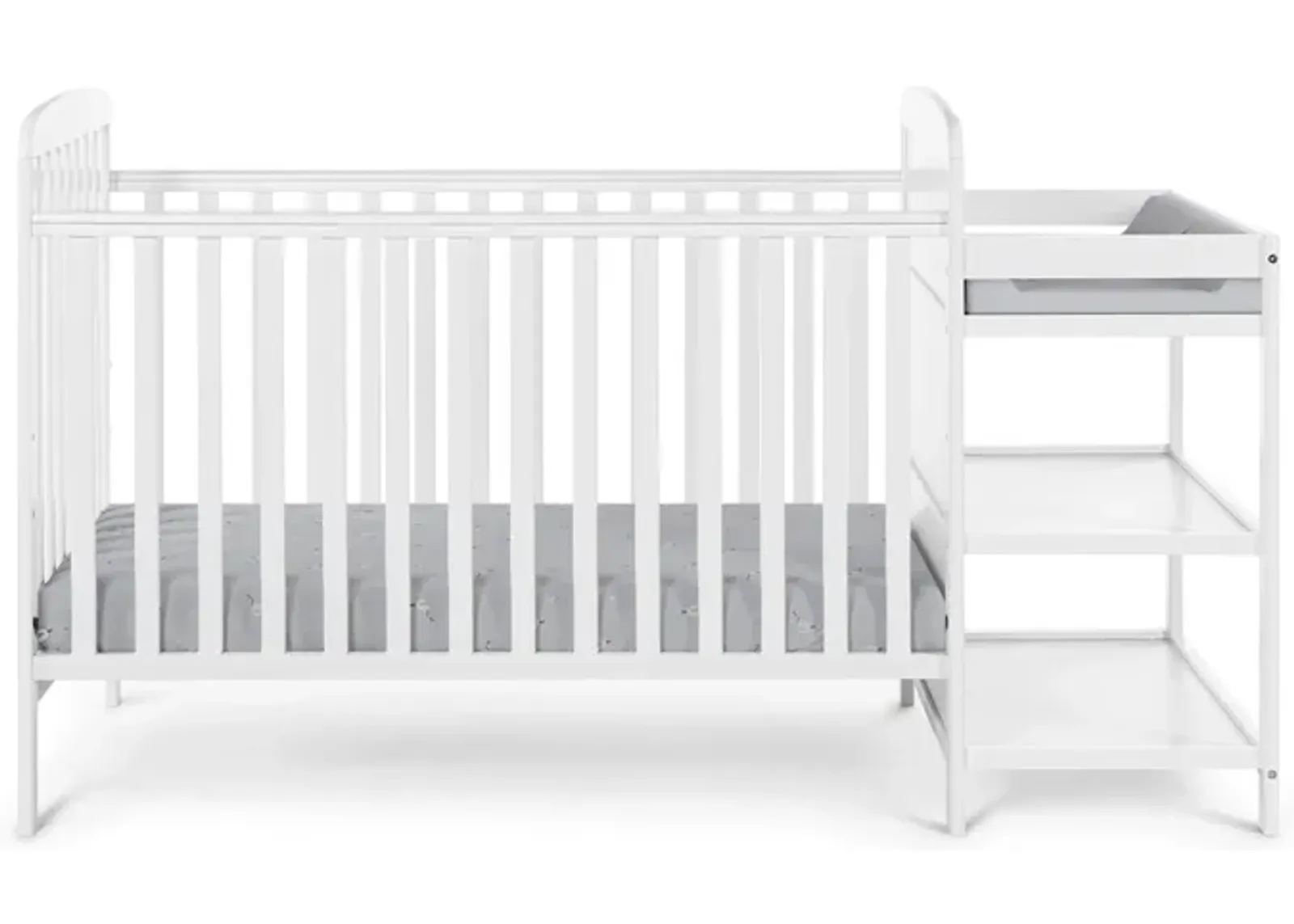 Suite Bebe Ramsey 3-in-1 Crib and Changer Combo White