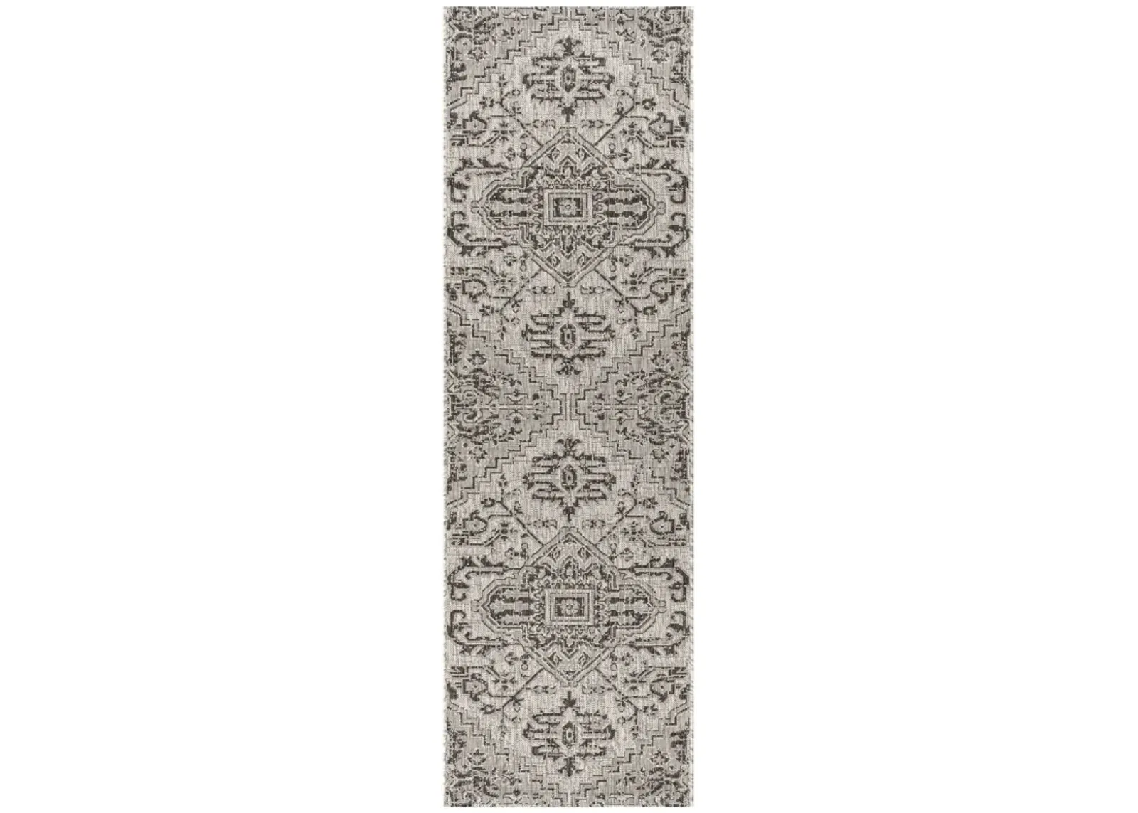 Estrella Bohemian Medallion Textured Weave Indoor/Outdoor Area Rug