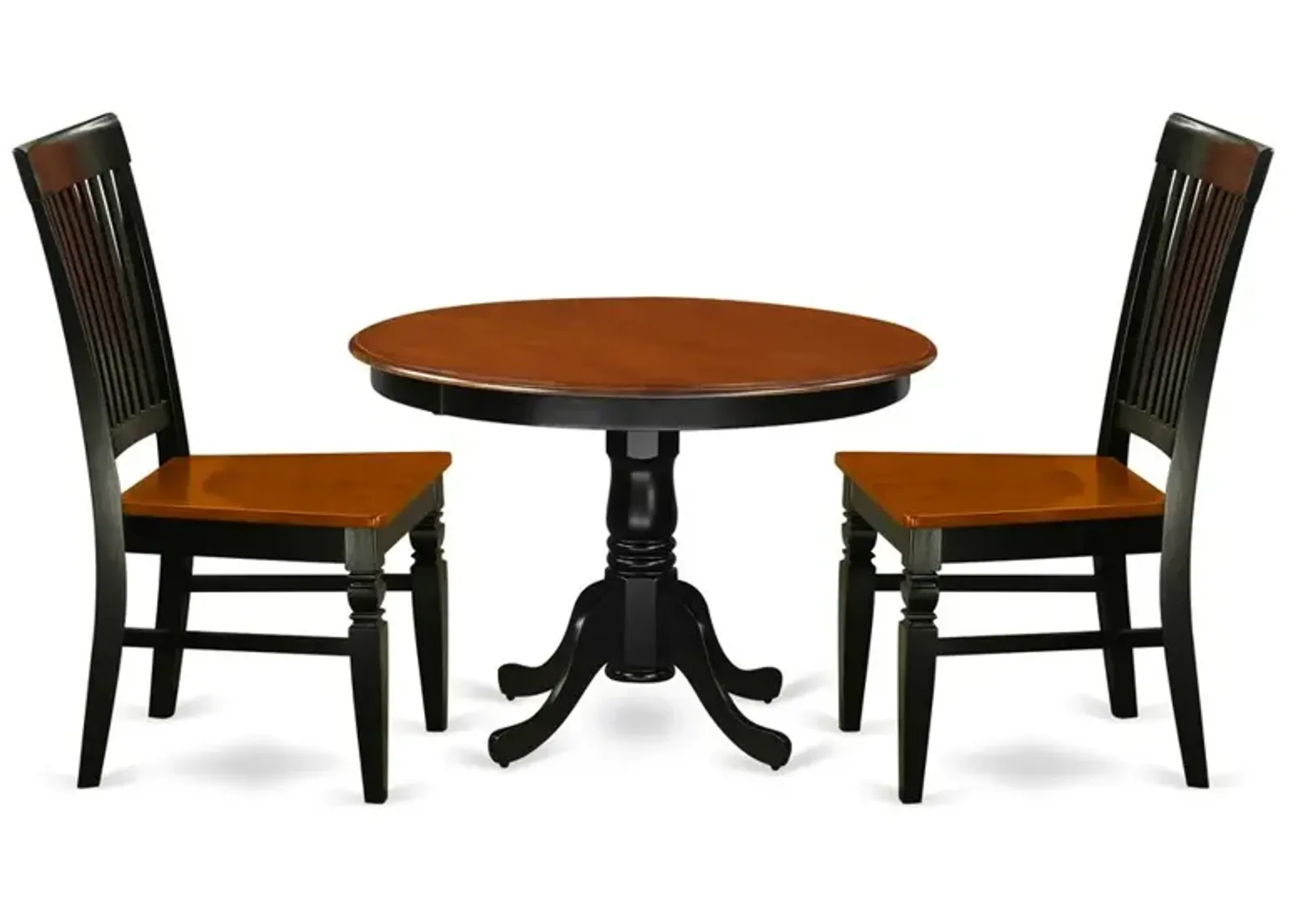 Dining Room Set Black & Cherry