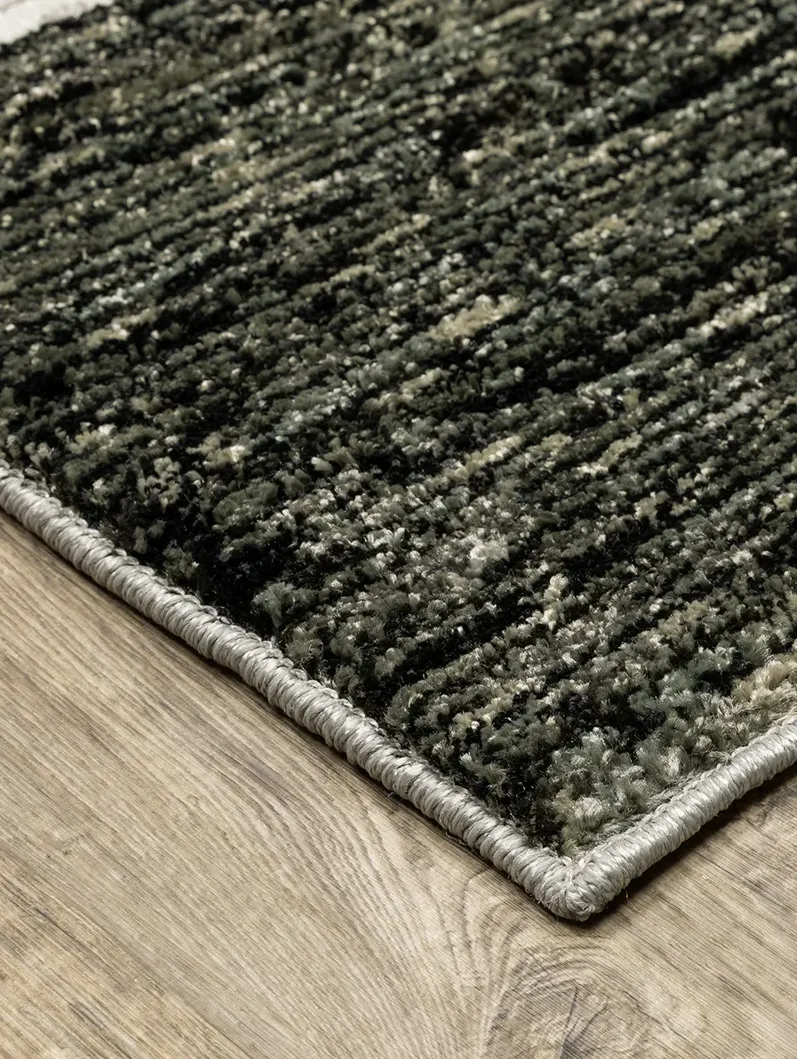 Strada 8'6" x 11'7" Charcoal Rug