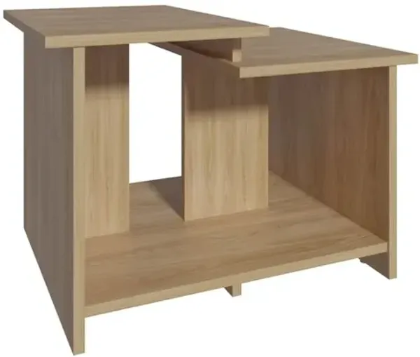 Hesston Coffee Table, Natural Oak