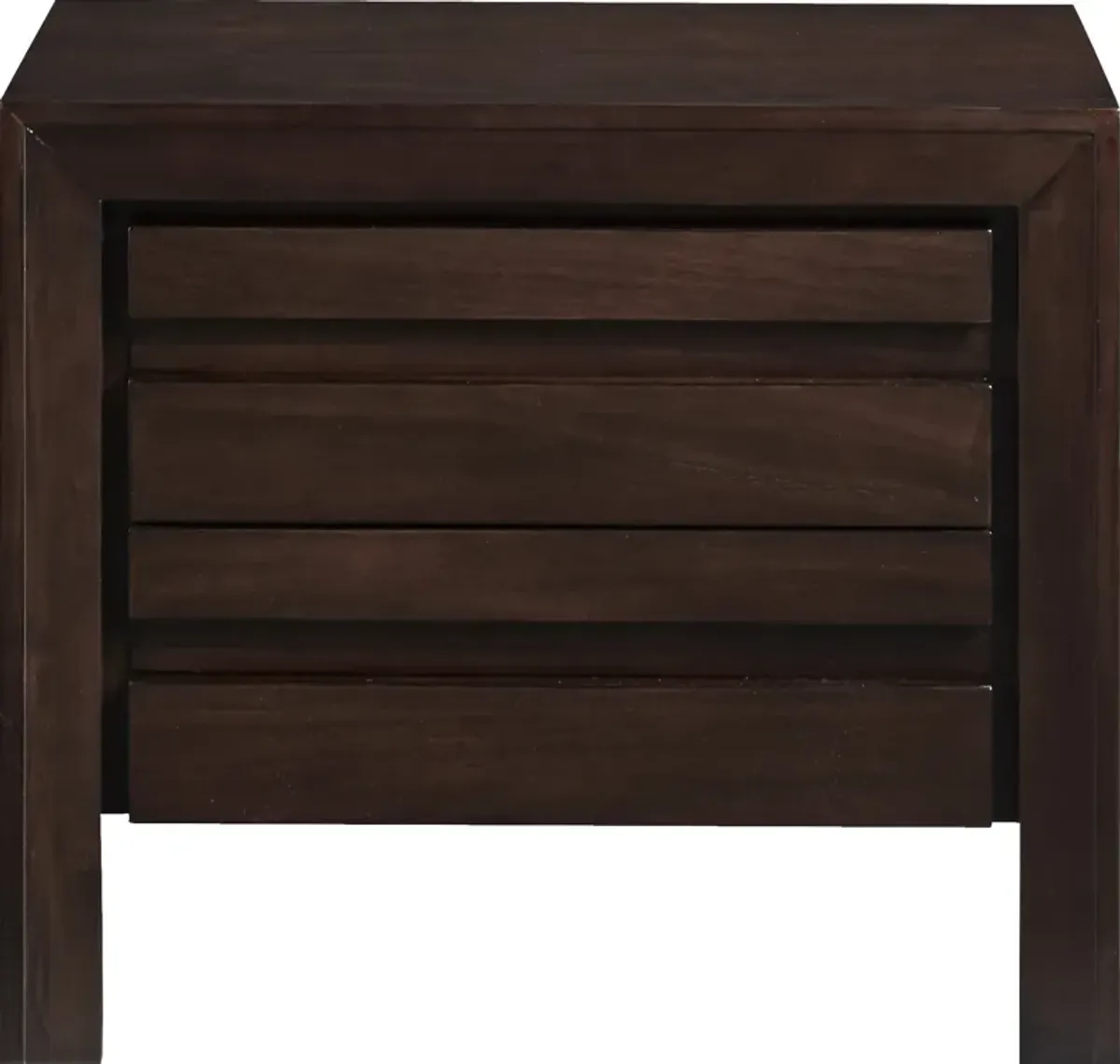 Element Nightstand in Chocolate Brown