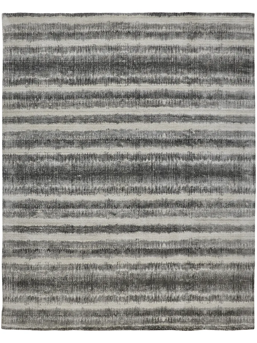 Mackay 8824F Gray/Ivory/Black 9' x 12' Rug