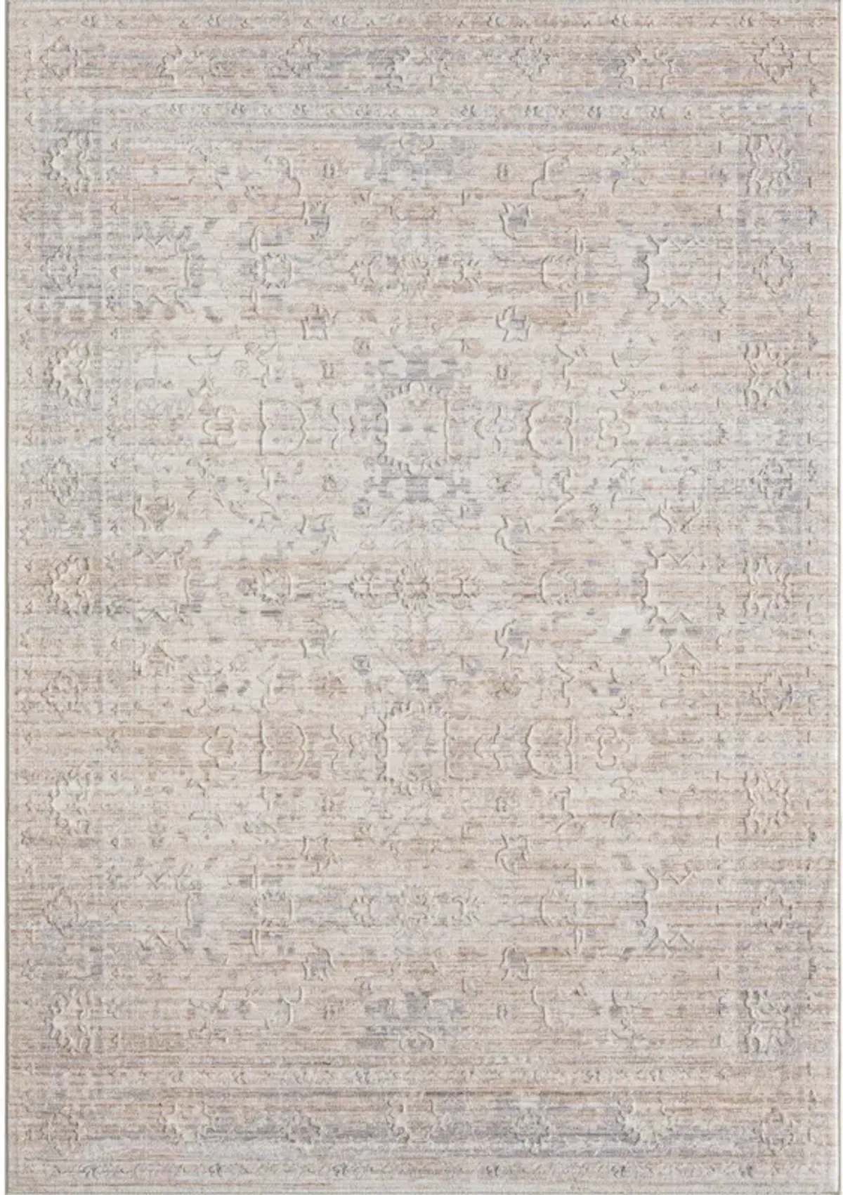 5 X 8 gray Botanical Area Rug
