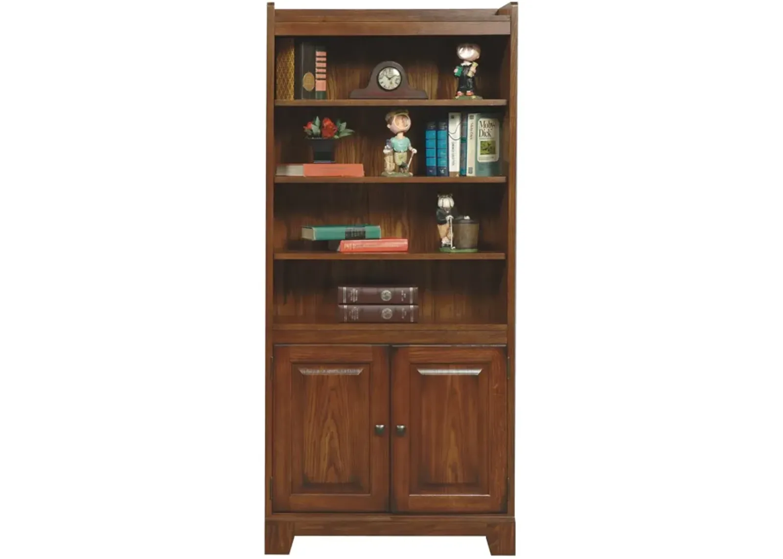 Zahara Bookcase With Doors