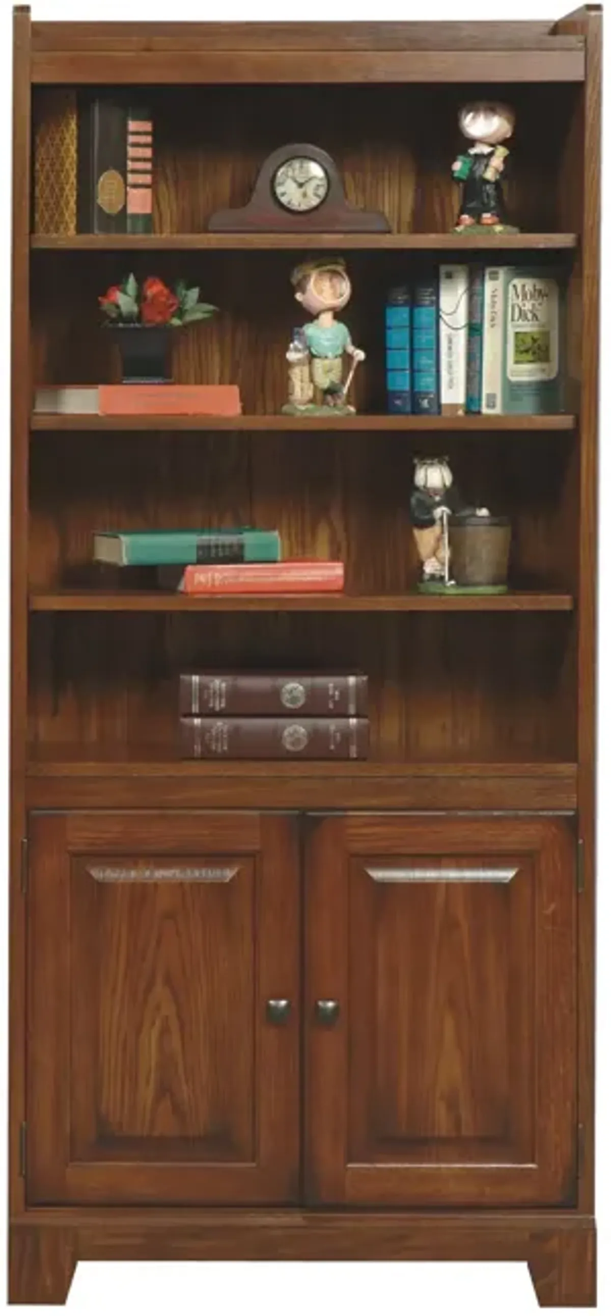 Zahara Bookcase With Doors