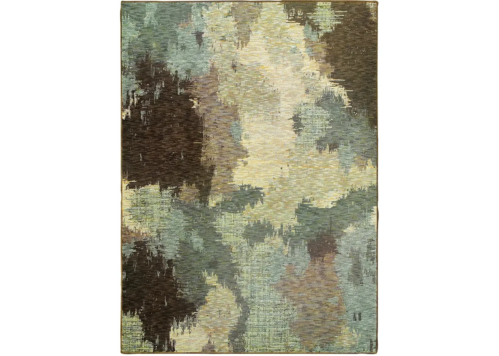 Evolution 1'10" x 3'2" Blue Rug