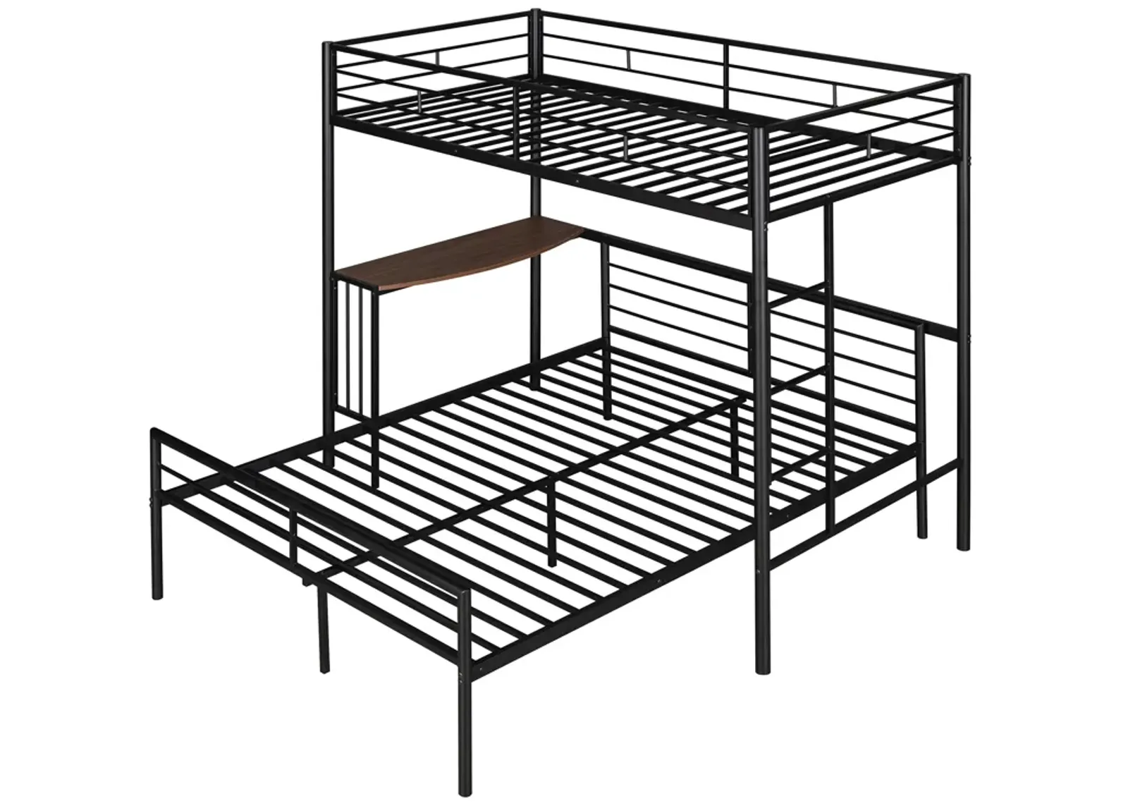 Merax Metal Bunk Bed with Desk