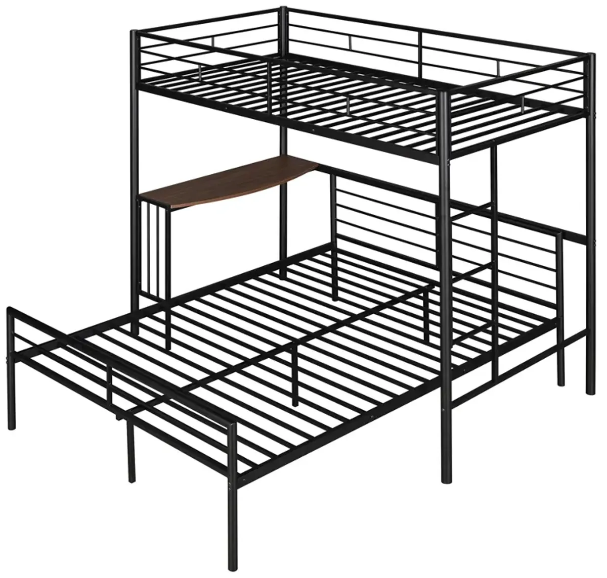 Merax Metal Bunk Bed with Desk