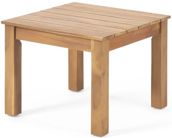 Merax Modern Wooden Square Side Table Coffee Table