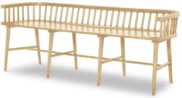 XXX's and OOO's Windsor Dining Bench