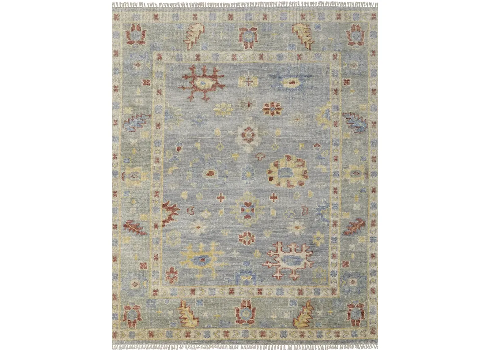 Fillmore 6954F 3' x 5' Blue/Taupe/Gray Rug