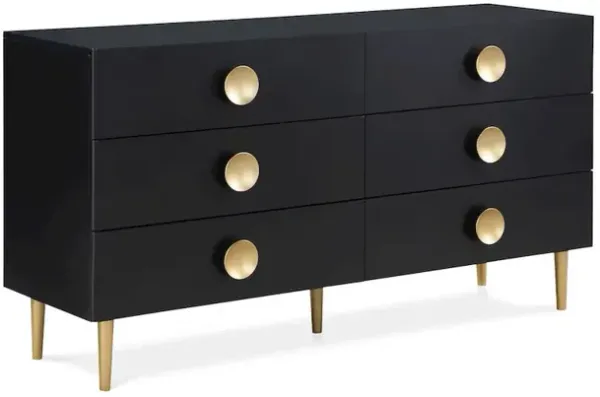 Meridian Furniture Zayne Black Dresser