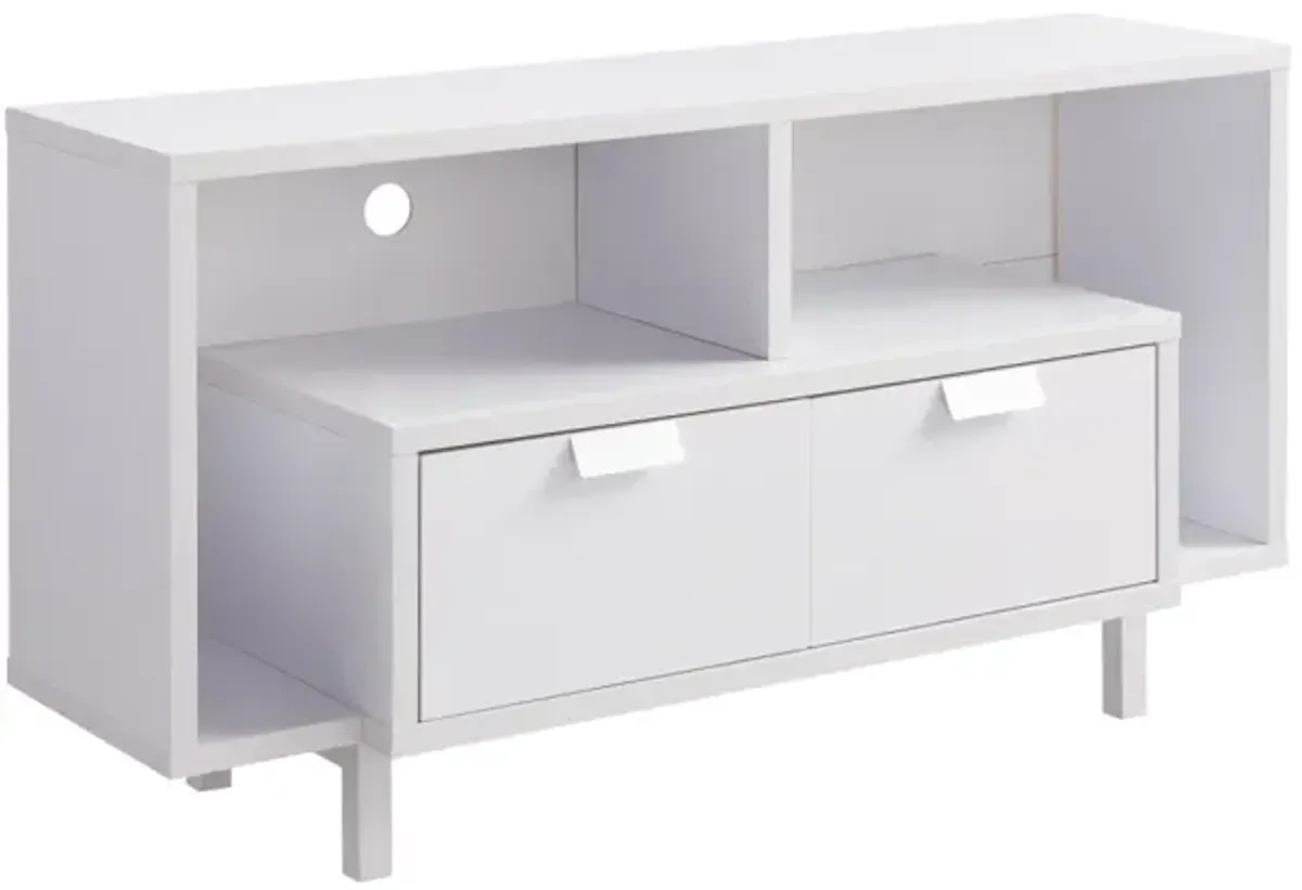 TV Stand White for Home or Office Use