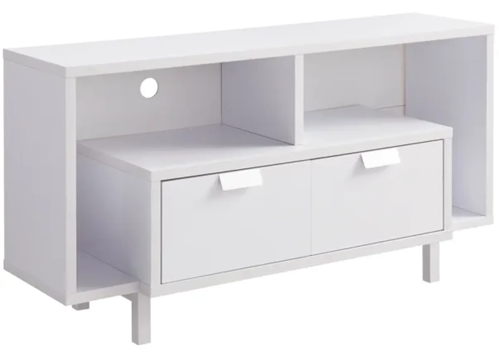 TV Stand White for Home or Office Use